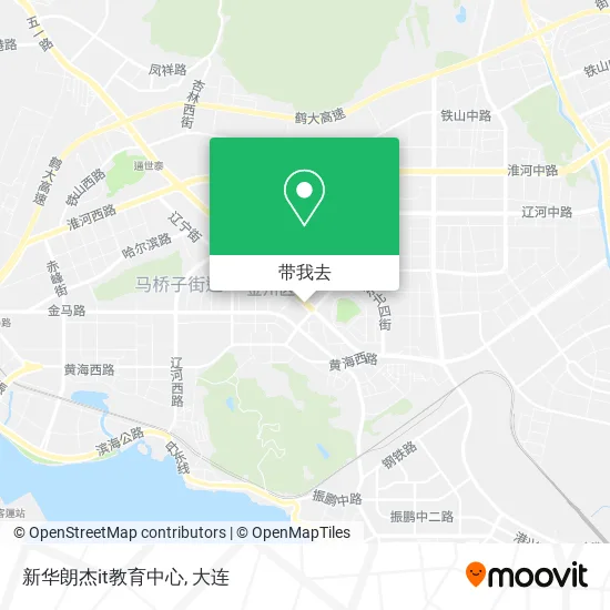 新华朗杰it教育中心地图