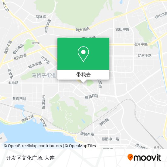 开发区文化广场地图