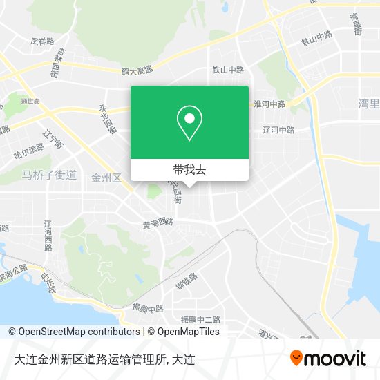 大连金州新区道路运输管理所地图