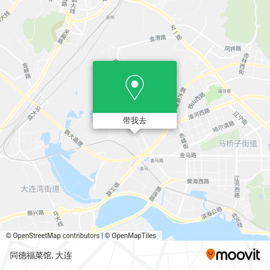 同德福菜馆地图