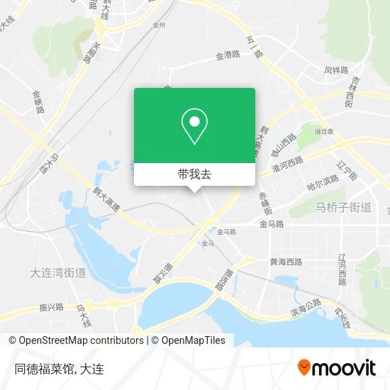同德福菜馆地图