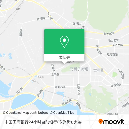 中国工商银行24小时自助银行(东兴街)地图