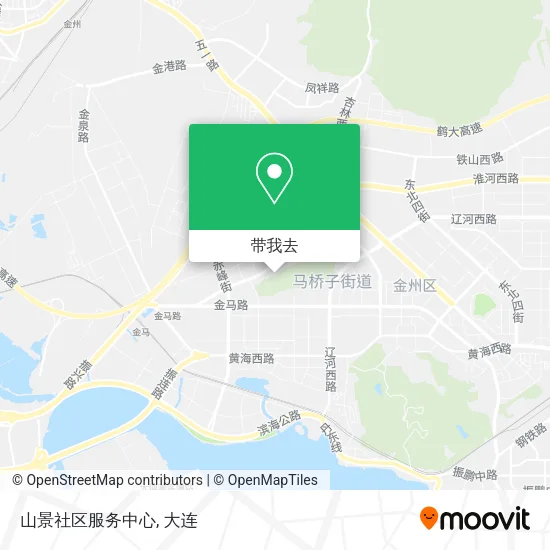 山景社区服务中心地图