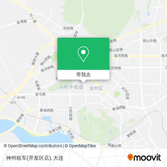 神州租车(开发区店)地图