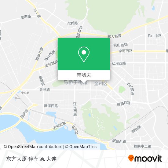 东方大厦-停车场地图