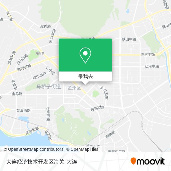 大连经济技术开发区海关地图