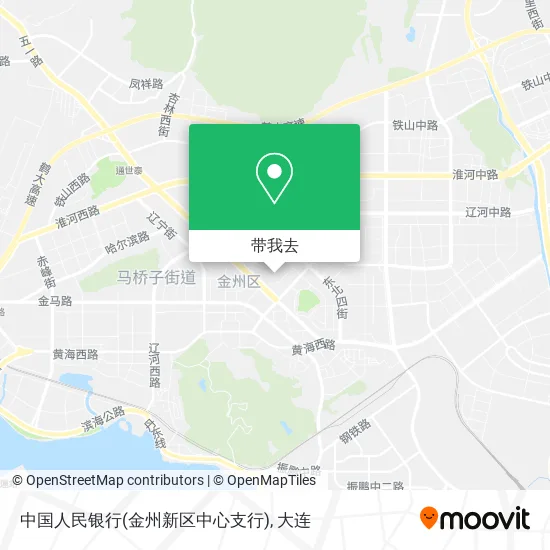 中国人民银行(金州新区中心支行)地图
