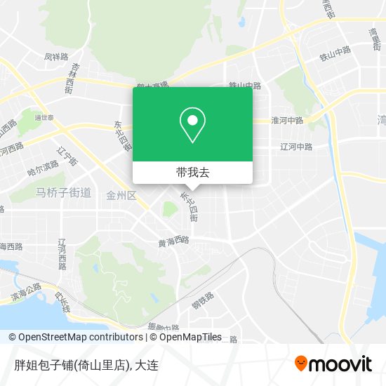 胖姐包子铺(倚山里店)地图