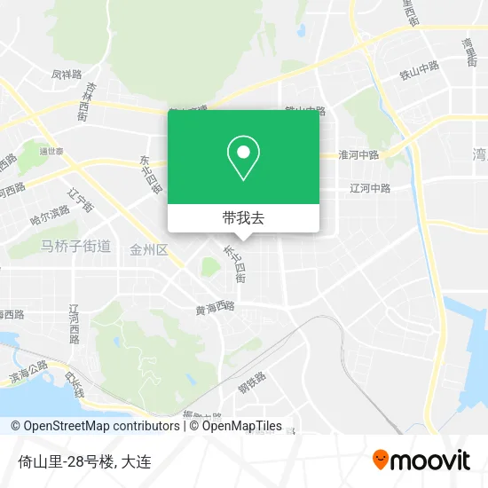 倚山里-28号楼地图