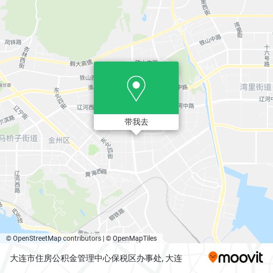大连市住房公积金管理中心保税区办事处地图