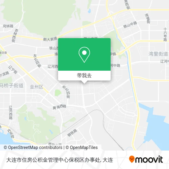 大连市住房公积金管理中心保税区办事处地图