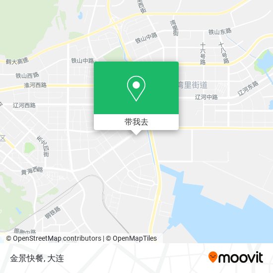 金景快餐地图