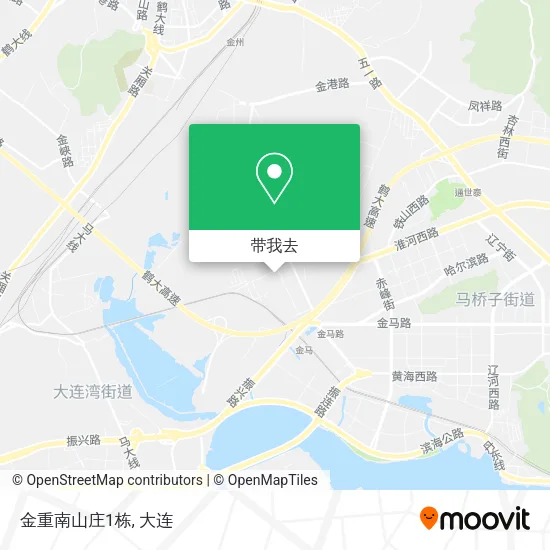 金重南山庄1栋地图