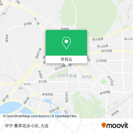 华宇·叠翠花乡小区地图