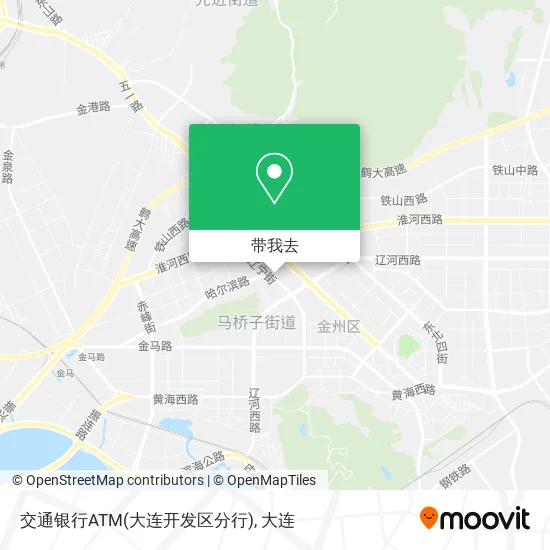交通银行ATM(大连开发区分行)地图