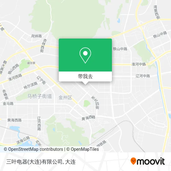 三叶电器(大连)有限公司地图