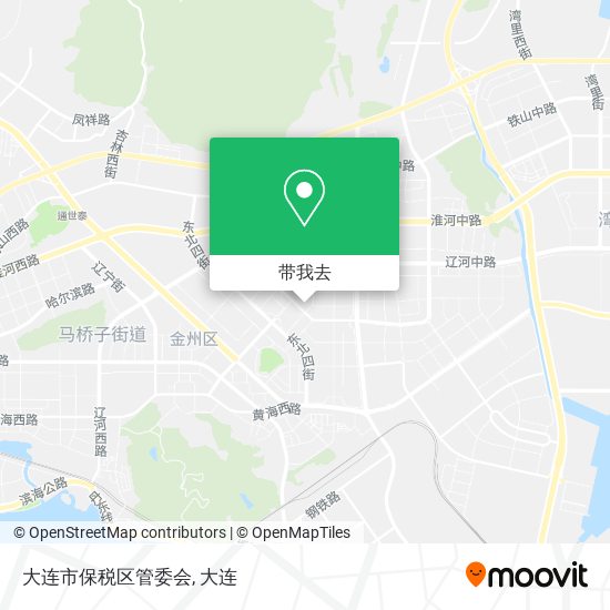 大连市保税区管委会地图