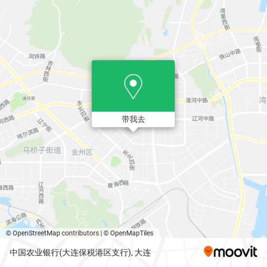 中国农业银行(大连保税港区支行)地图