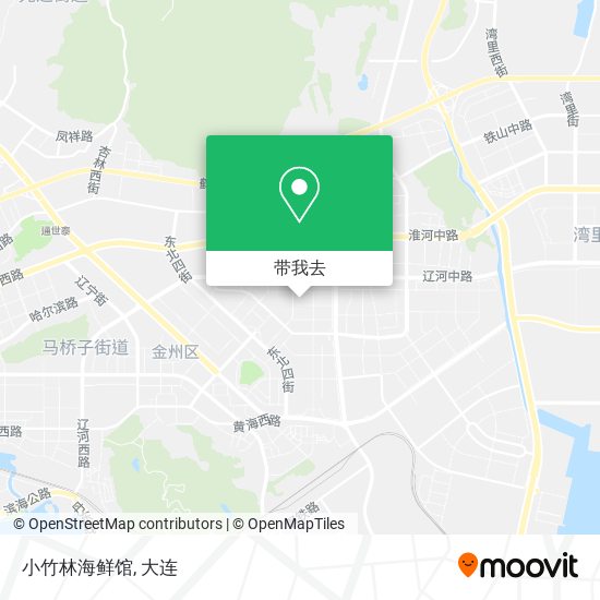 小竹林海鲜馆地图