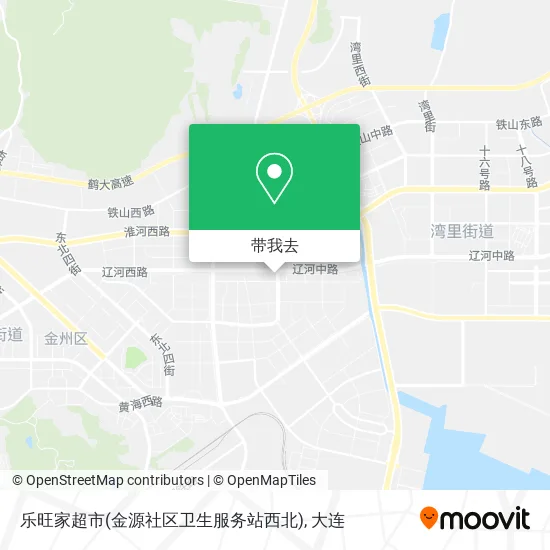 乐旺家超市(金源社区卫生服务站西北)地图