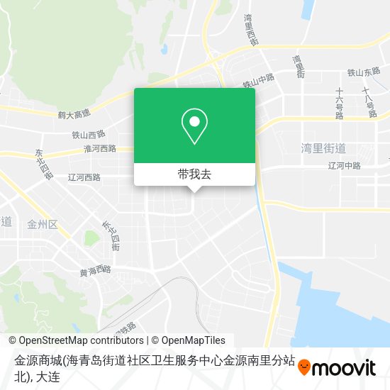 金源商城(海青岛街道社区卫生服务中心金源南里分站北)地图