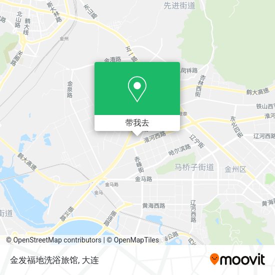 金发福地洗浴旅馆地图