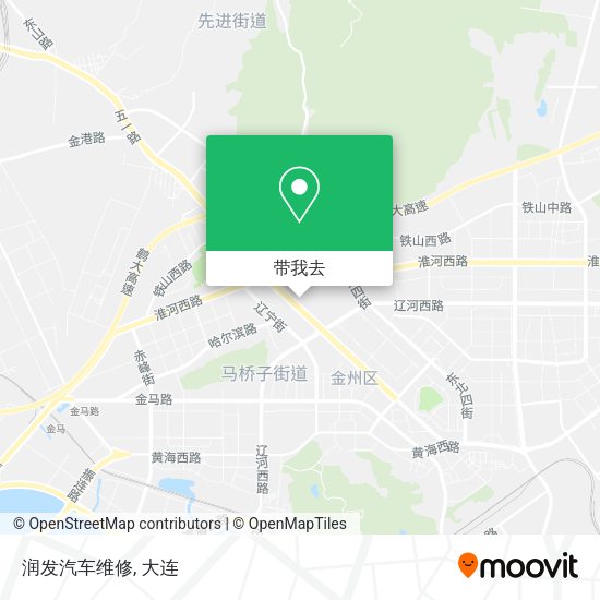 润发汽车维修地图