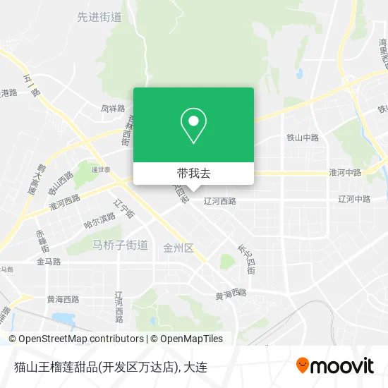 猫山王榴莲甜品(开发区万达店)地图
