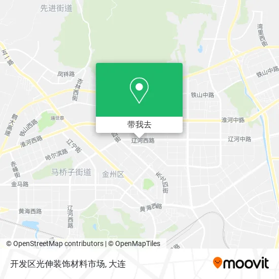 开发区光伸装饰材料市场地图