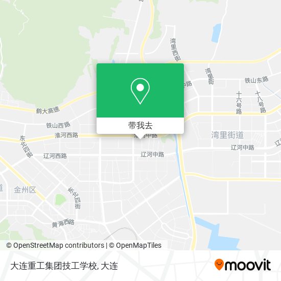 大连重工集团技工学校地图