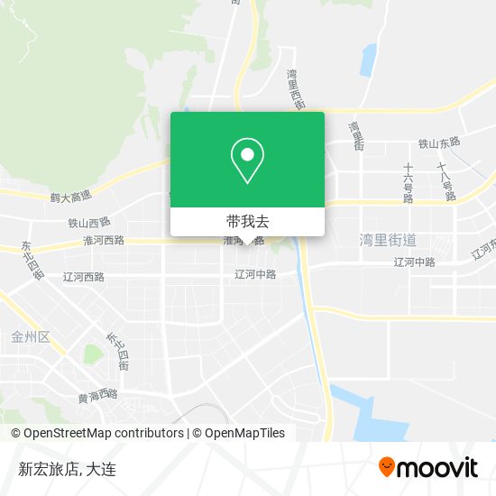 新宏旅店地图