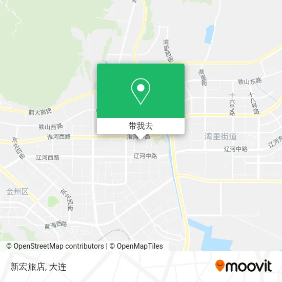 新宏旅店地图