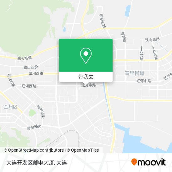 大连开发区邮电大厦地图