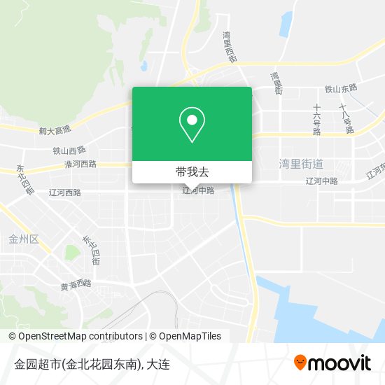 金园超市(金北花园东南)地图
