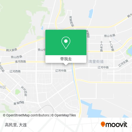 高民里地图