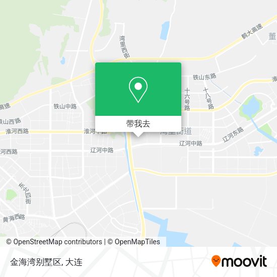 金海湾别墅区地图