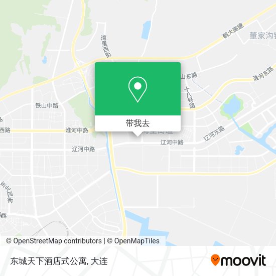 东城天下酒店式公寓地图