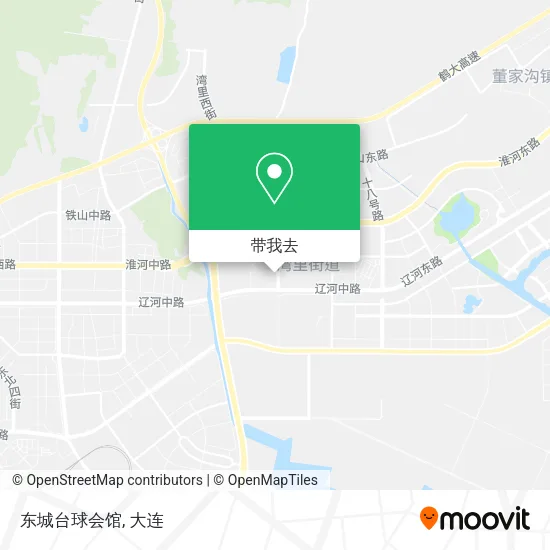东城台球会馆地图