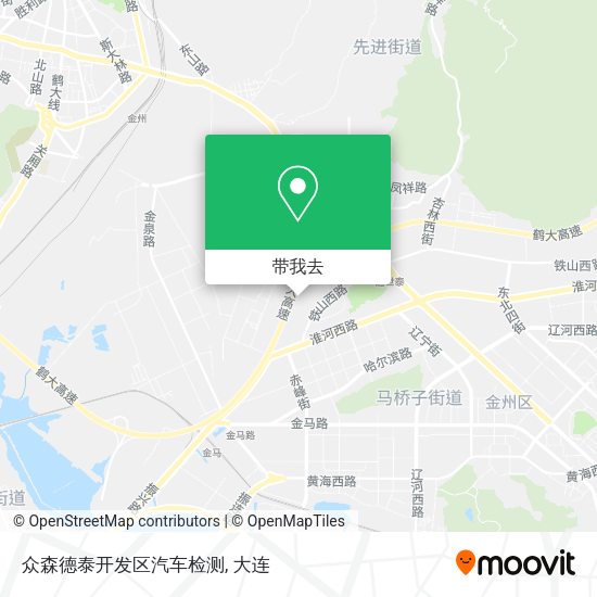 众森德泰开发区汽车检测地图