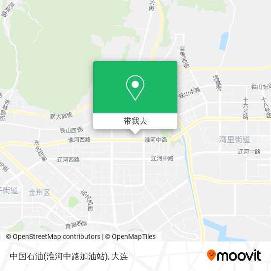 中国石油(淮河中路加油站)地图