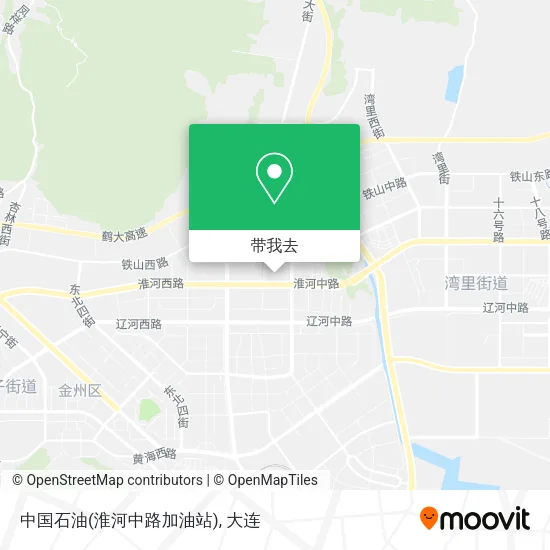 中国石油(淮河中路加油站)地图