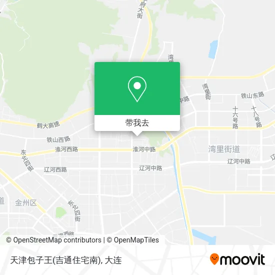 天津包子王(吉通住宅南)地图