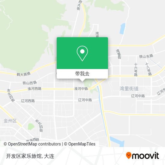 开发区家乐旅馆地图