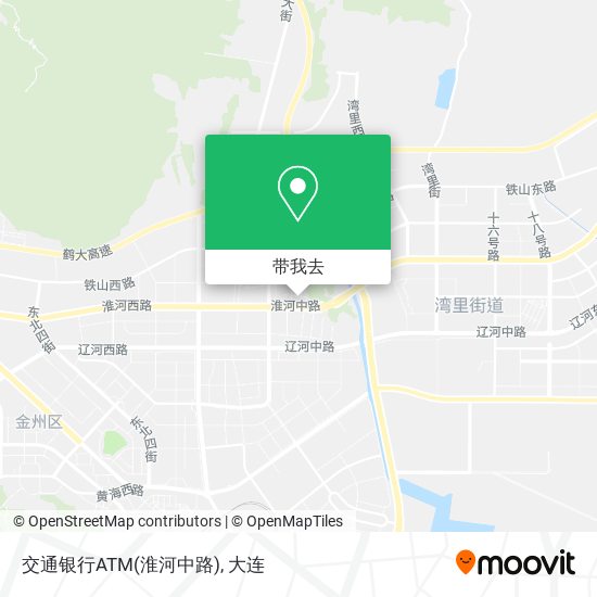 交通银行ATM(淮河中路)地图