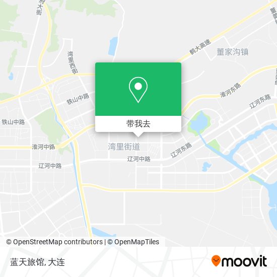 蓝天旅馆地图