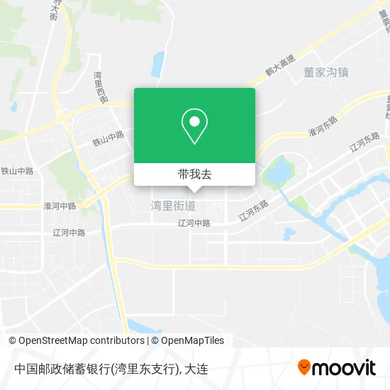 中国邮政储蓄银行(湾里东支行)地图