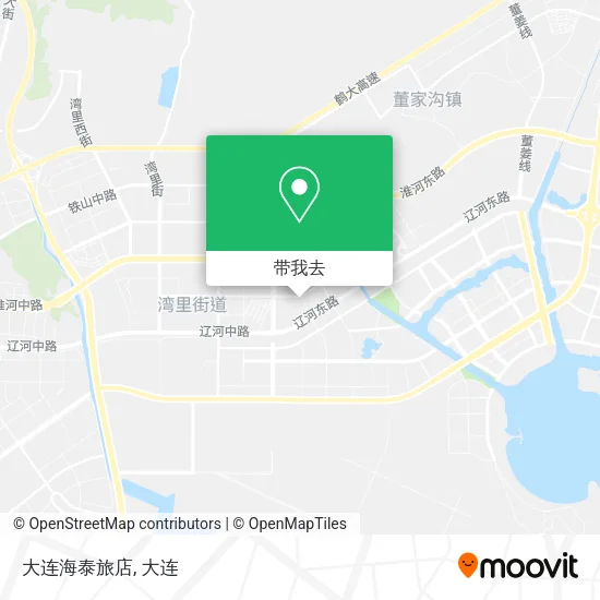 大连海泰旅店地图