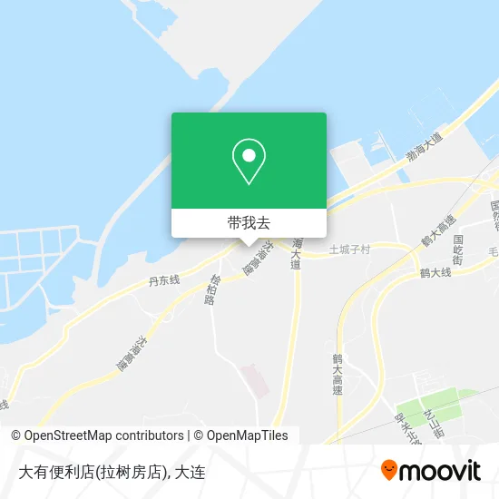 大有便利店(拉树房店)地图