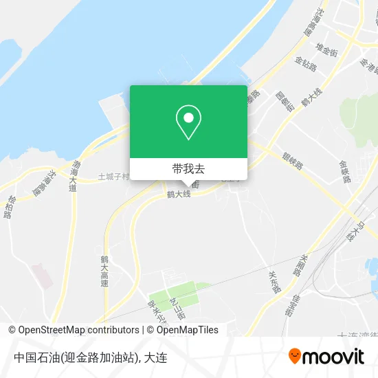 中国石油(迎金路加油站)地图