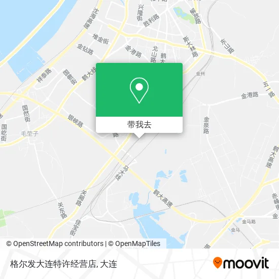 格尔发大连特许经营店地图
